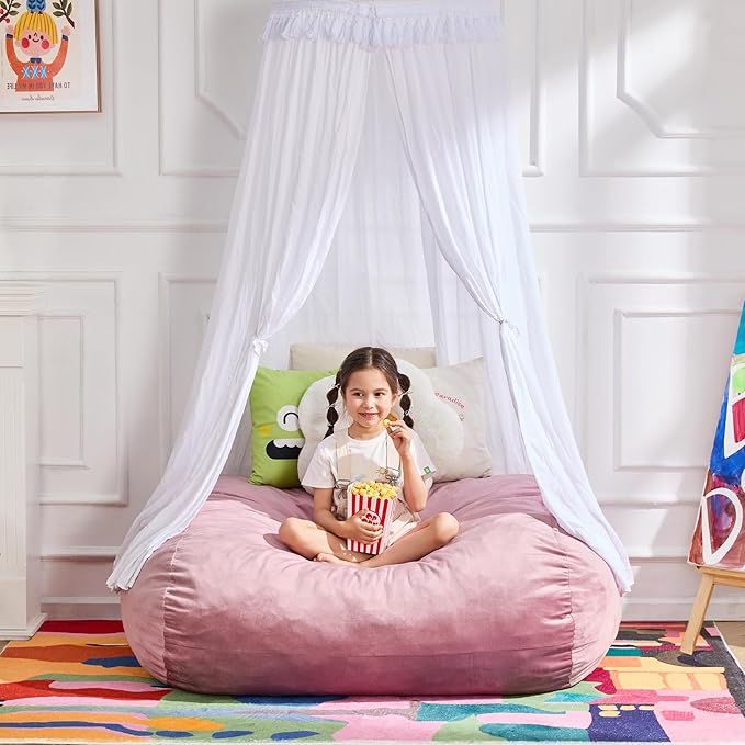 Hobestluk 3FT Bean Bag Chair Large Beanbag - Image 3
