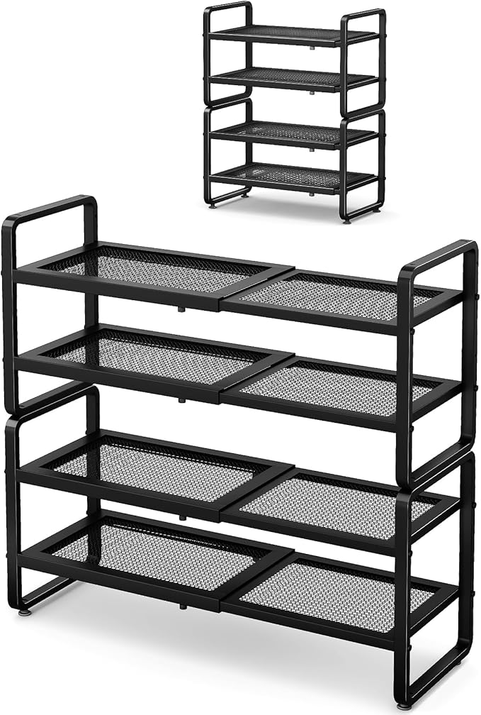 Shoe Rack - Expandable Shoe Organizer by SNTD