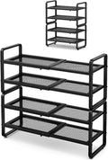 Shoe Rack - Expandable Shoe Organizer by SNTD
