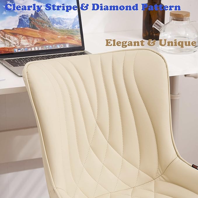 YOUTASTE Dining Chairs Set of 2 Upholstered Mid Century Modern Kitchen Dining - Image 9