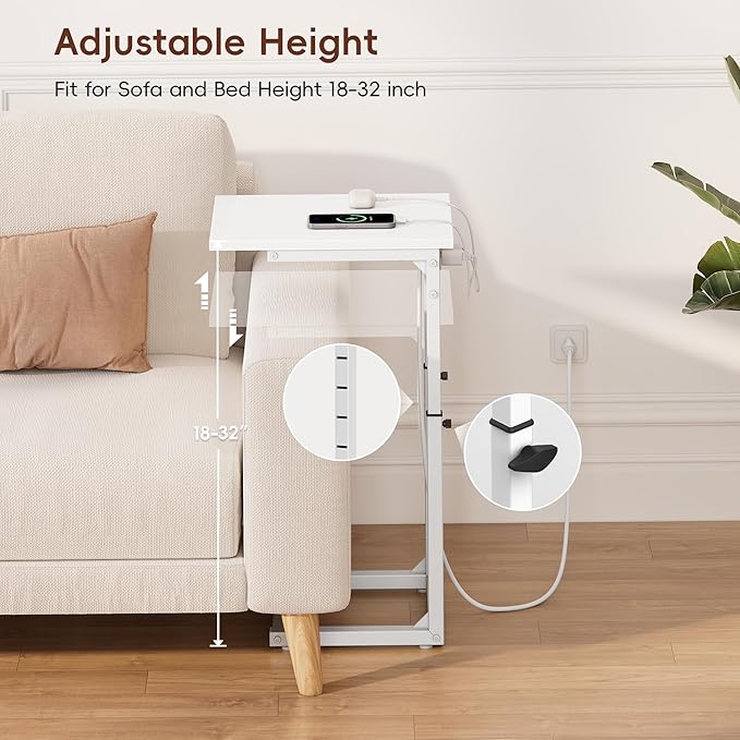 Vagusicc C Shaped End Table - Image 4