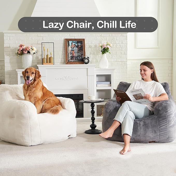 Hobestluk Bean Bag Chair for Adult Small Bean Bag Chairs - Image 4