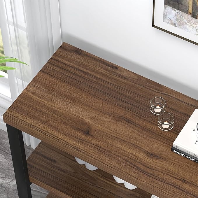 EXCEFUR 47" Entryway Table, Industrial Console Table - Image 4