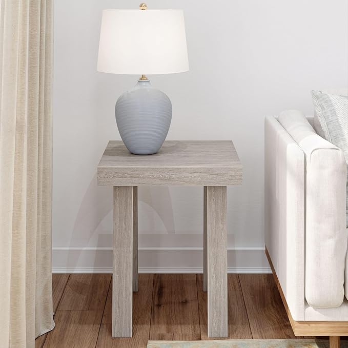 Plank+Beam Classic Square Side Table, Slim Side Table - Image 2