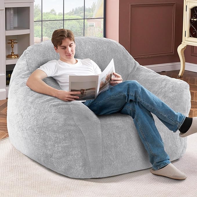Homguava Beanbag Chair Bean Bag Chairs - Image 4