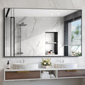 Black Bathroom Mirror, Modern Vanity Wall Mirror by Welcometocofeny