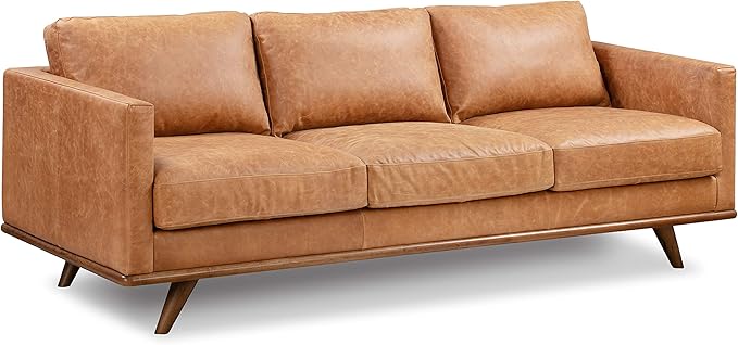 Poly & Bark Nolita Leather Couch - Image 4