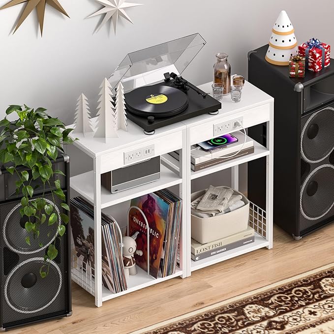 LELELINKY 3 Tier End Table - Image 4