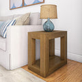 Plank+Beam Modern Rectangular Side Table by PlankBeam