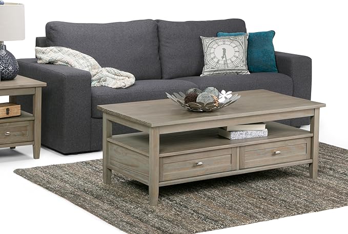 SIMPLIHOME Warm Shaker Coffee Table - Image 14