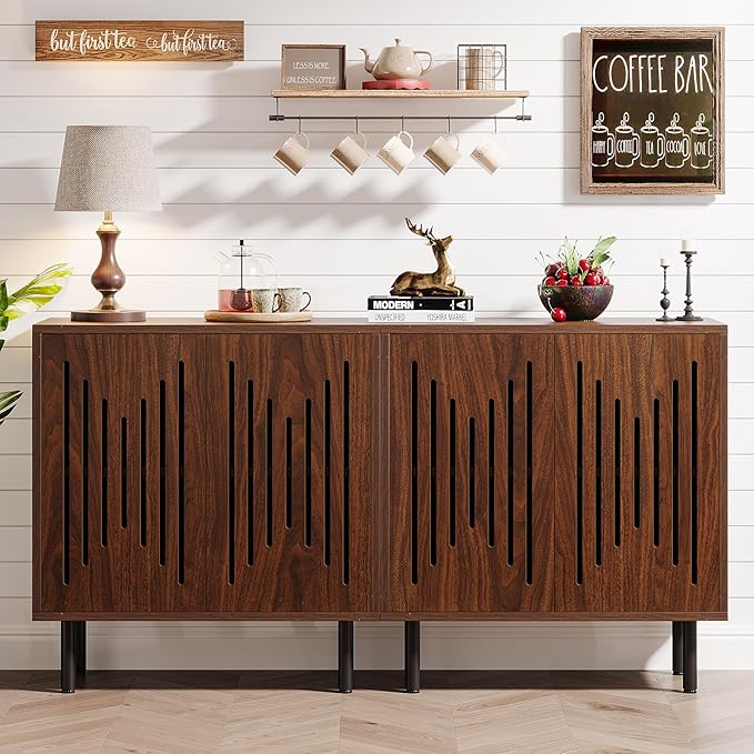 Tribesigns Set of 2 Sideboard Buffet by Tribesigns