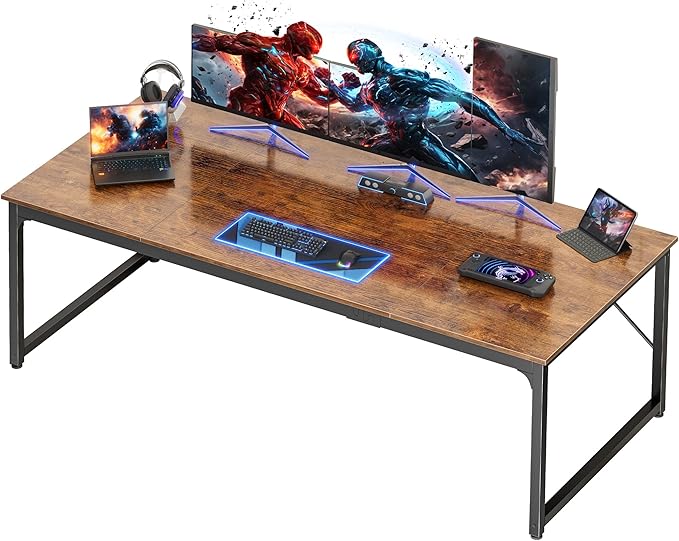 PRAISUN 70.8 X 29.5 Inch Computer Desk by PRAISUN