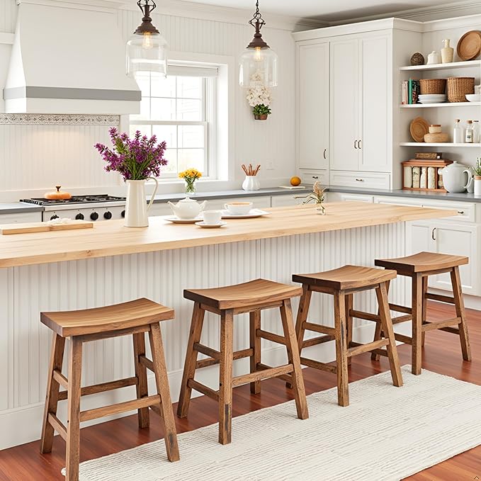 Alaterre Furniture Durango 26-Inch Industrial Wood Counter-Height Stools – Set - Image 7