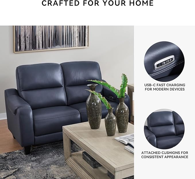 Signature Design by Ashley Mercomatic Contemporary Leather Match Wall Hugger - Image 5