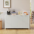 Buffet Cabinet with Storage, Modern Credenza Buffet Table Media Console by Unknown