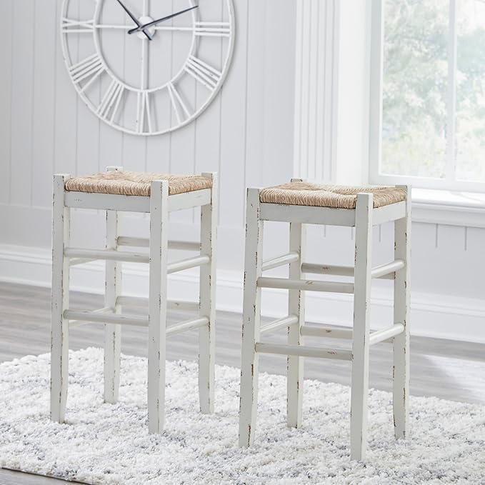 Signature Design by Ashley Mirimyn Farmhouse 29.5" Bar Height Bar Stool - Image 2