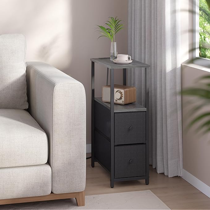 TUTOTAK Small Narrow End Table - Image 7