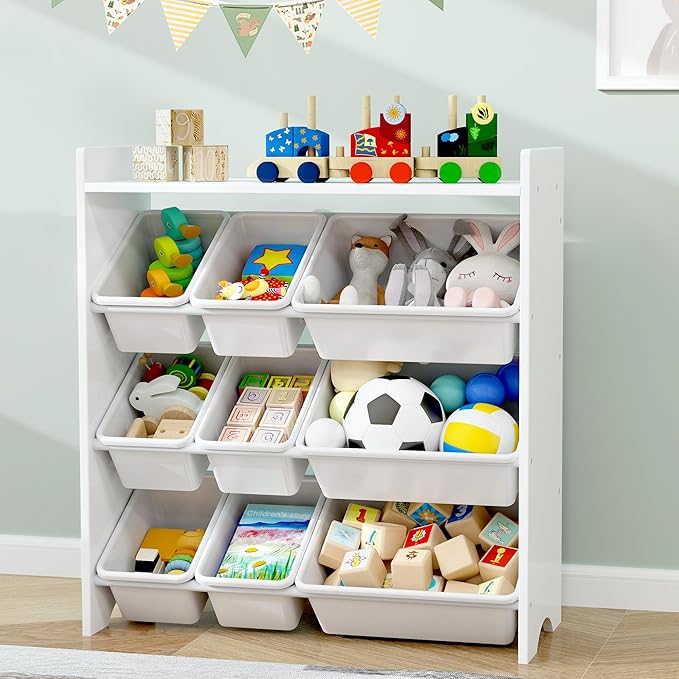 MallBest 4-Tier Kids' Toy Storage Organizer Shelf by MallBest
