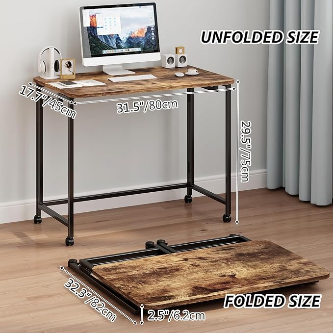 JSB Small Folding Computer Desk - Image 3