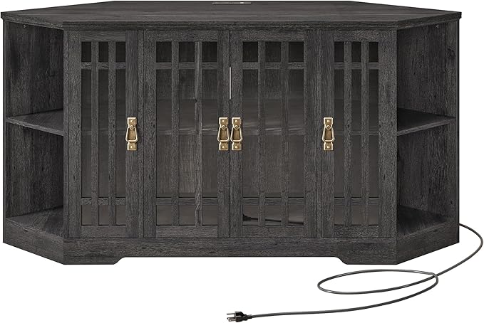 IRONCK Corner TV Stand for TVs up to 60 Inch by IRONCK