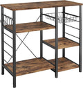 IRONCK Industrial Kitchen Baker’s Rack, Kitchen Island Utility Storage Shelf by IRONCK