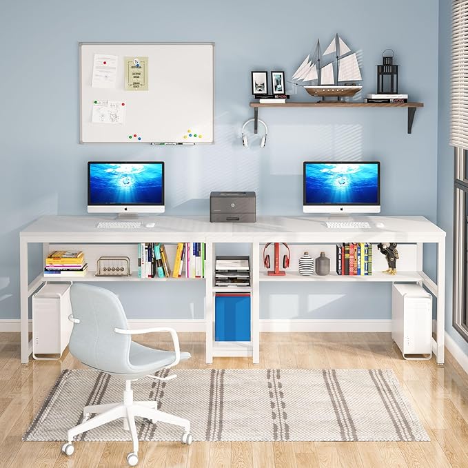 Tribesigns Two Person Desk - Image 5