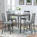 KEIKI 5-Piece Counter Height Dining Table Set by Unknown