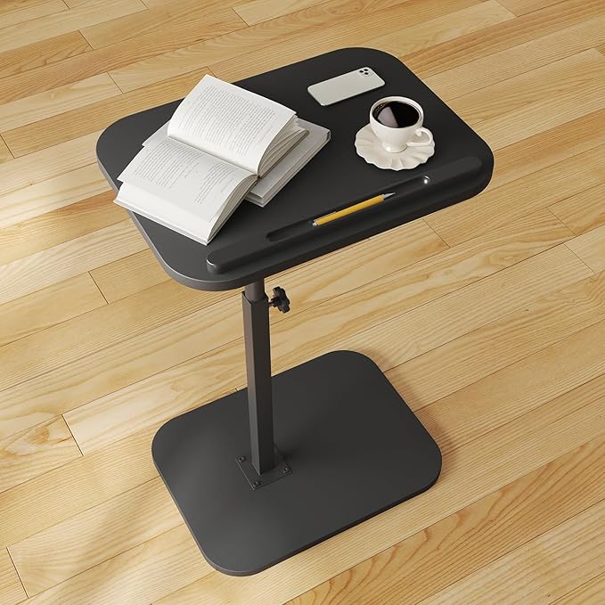 Sofa Couch Arm Table Tv Tray Small Bed Stand C Shaped Side End Tables by WelcometoIABIFO