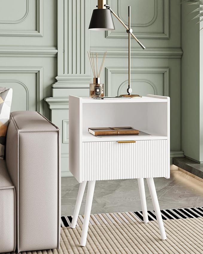 Nightstand, Modern Bedside Table - Image 5