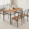 IDEALHOUSE Dining Table Set for 4, Kitchen Table and Chairs Set for 4, by IDEALHOUSE
