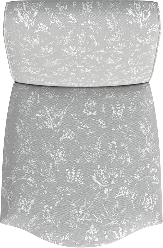 HomePop Scalloped Detail Dining Chair|Upholstered Parsons Dining Chairs - Image 8