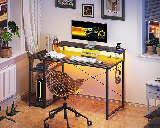 MOTPK 40 Inch Small Gaming Desk - Image 9