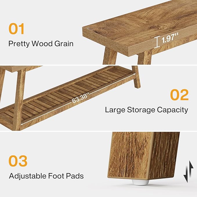 Tribesigns 70.86-Inch Console Table - Image 6