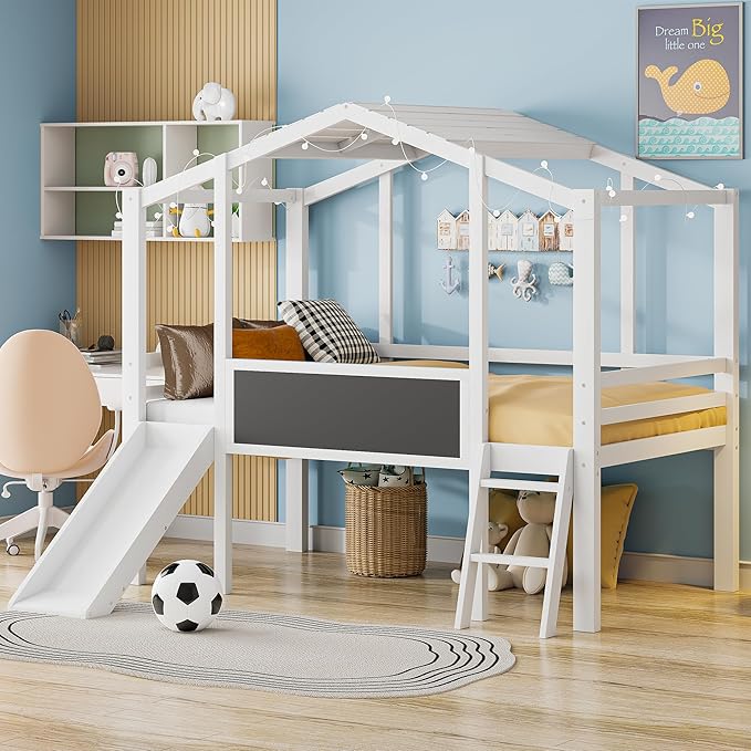 Ball & Cast Twin Size House Loft Bed by BallCast