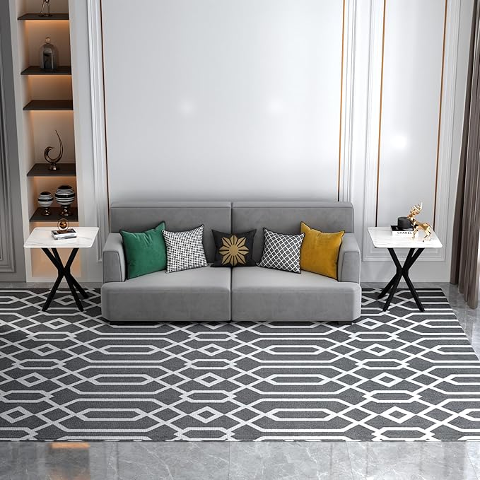 Square Side Table Set of 2, Modern Stylish End Table - Image 2