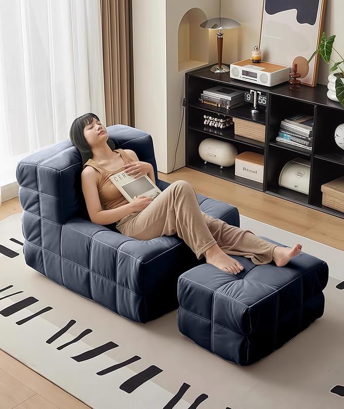 Bean Bag Chair - Memory Foam Bean Bag Chair - Image 2