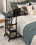 Height Adjustable End Table by Besiost
