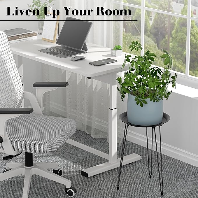 SUEH DESIGN Plant Stand Indoor, Metal Plant Stand Round Plant Table Heavy Duty - Image 7