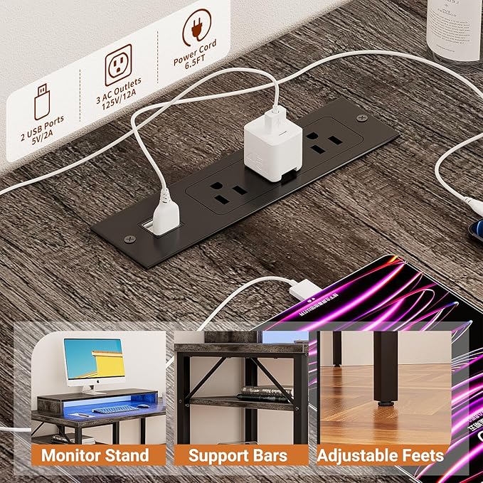 Unikito Reversible L Shaped Desk - Image 6