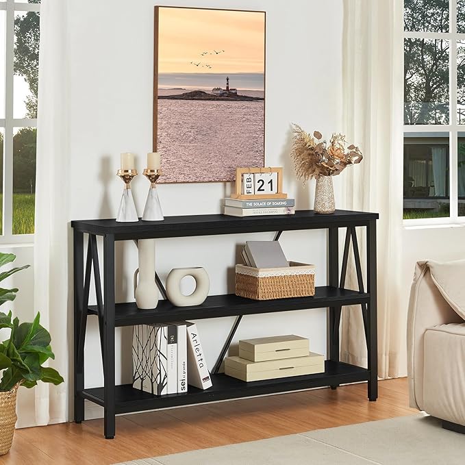 HOMISSUE Entryway Console Table, Rustic Console Tables - Image 3