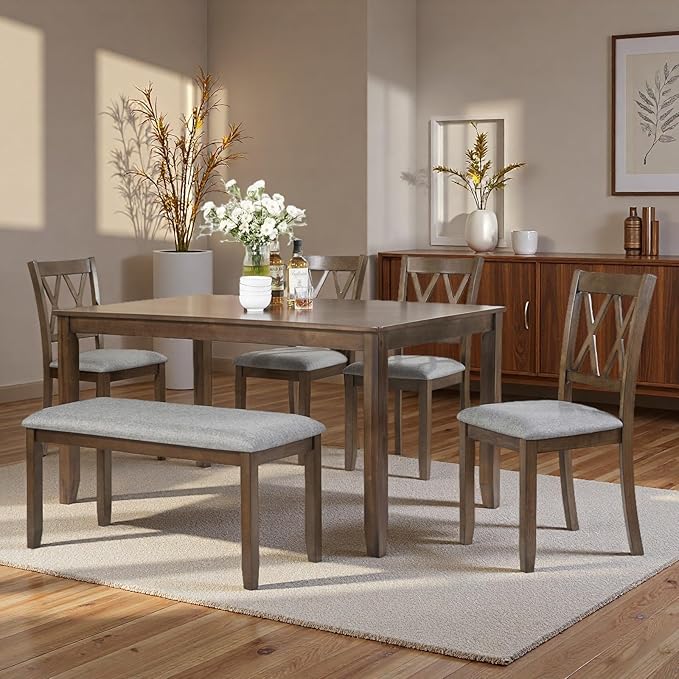 Dining Table Set, Wooden Kitchen Table Set by Outdoorchairs