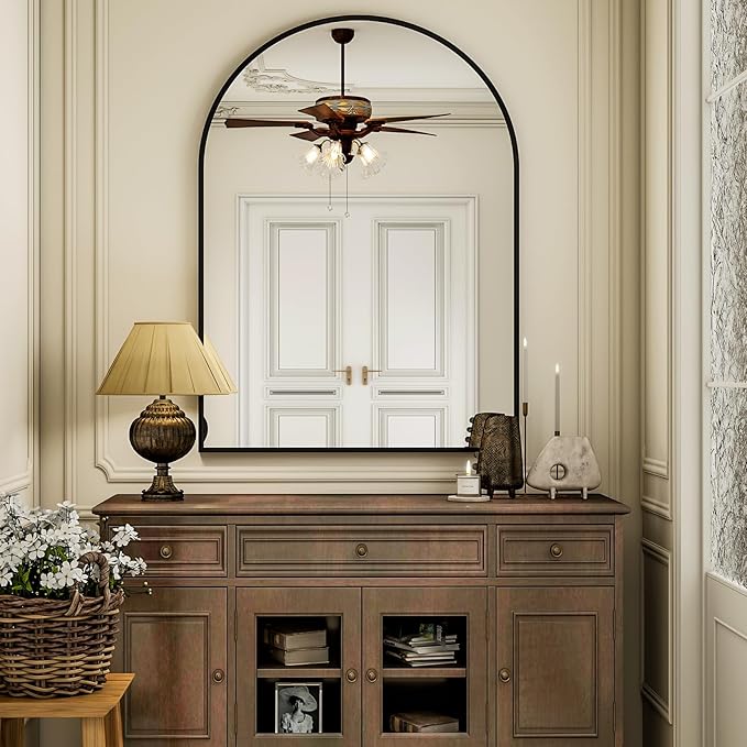 Arch Bathroom Mirror, 36x48 Inch - Image 4