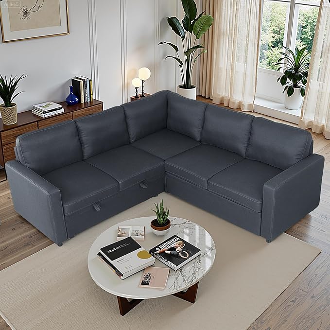 83" Pull Out Sleeper Couch - Image 7