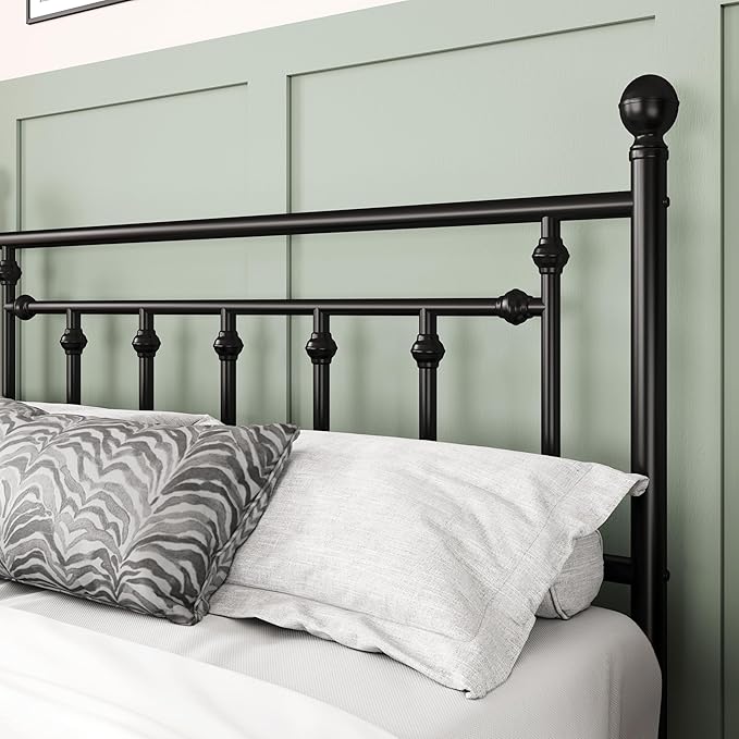 Allewie 14 Inch Queen Size Metal Platform Bed Frame - Image 4