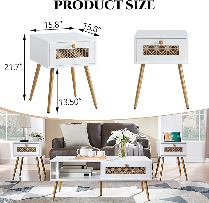 Modern Style Side Table, End Table - Image 2