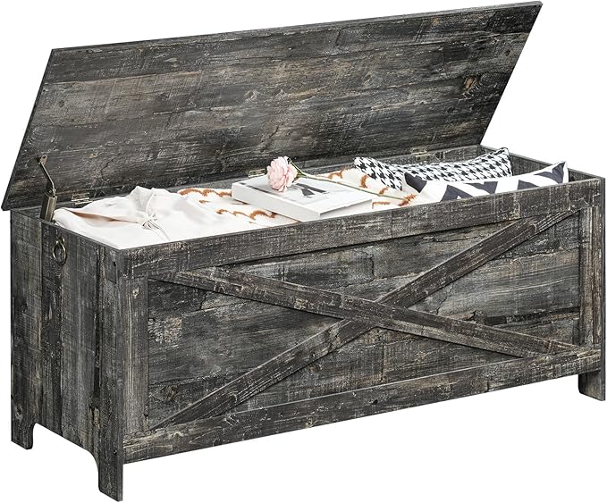 47.2" Toy Chest, Sturdy Entryway Storage Chest - Image 8