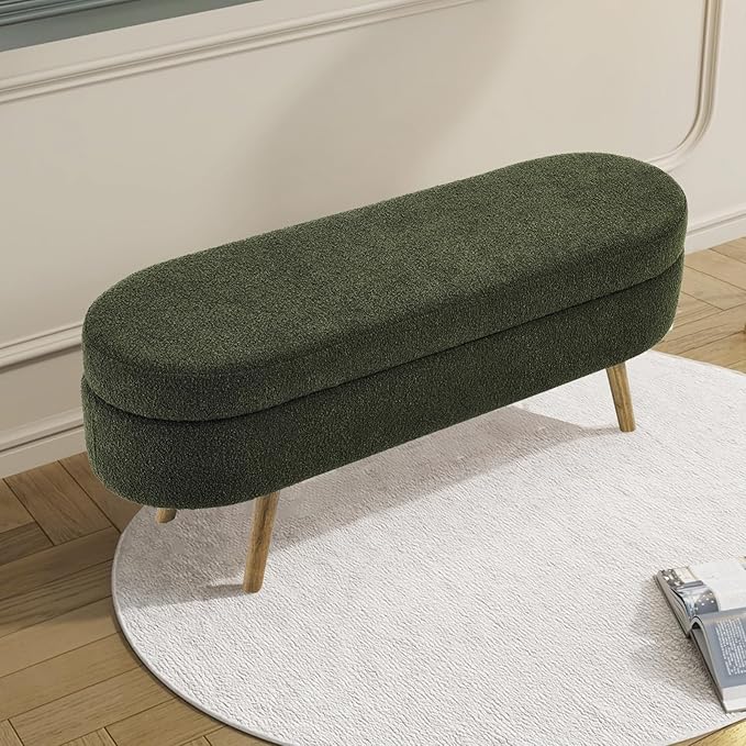 NicBex Ottoman Bench with Storage - Image 6