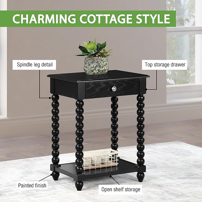 OSP Home Furnishings Elise Cottage Style Table - Image 7