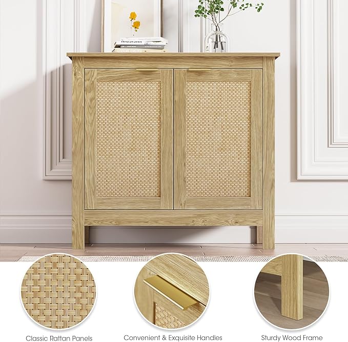 Giluta Sideboard Buffet Cabinet, Farmhouse Kitchen Cabinets - Image 3