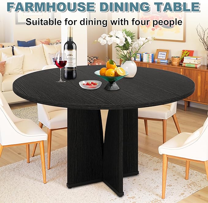 Round Dining Table for 4, Living Room - Image 7